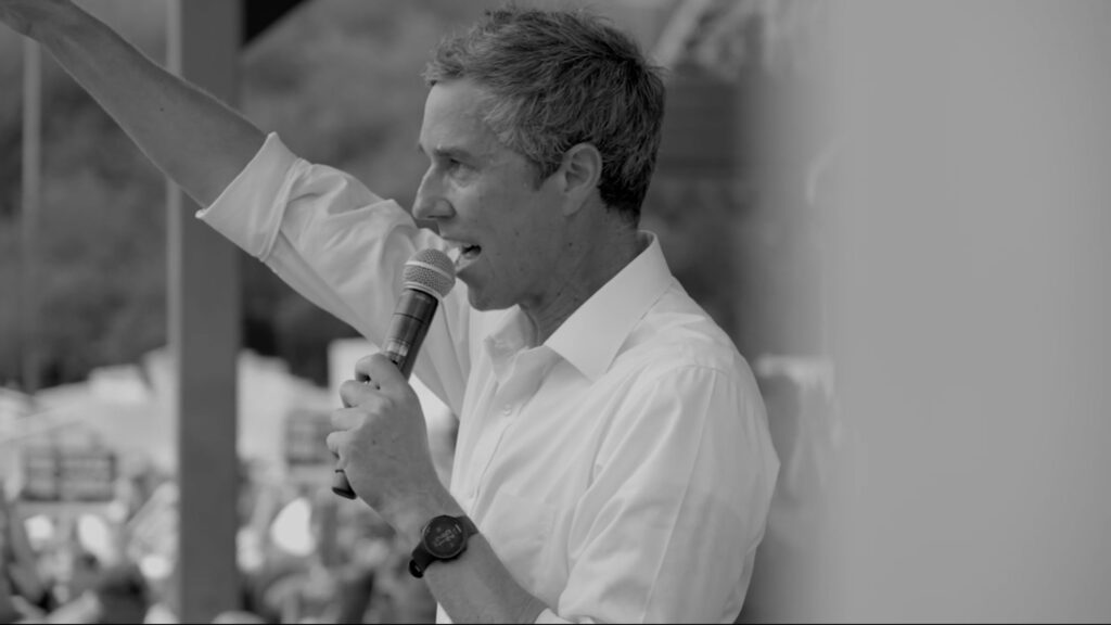 Beto O'Rourke campaigns for governor in Houston, Texas, in 2022.